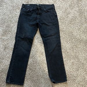Hollister Black jeans 32x30 Slim strait epic flex